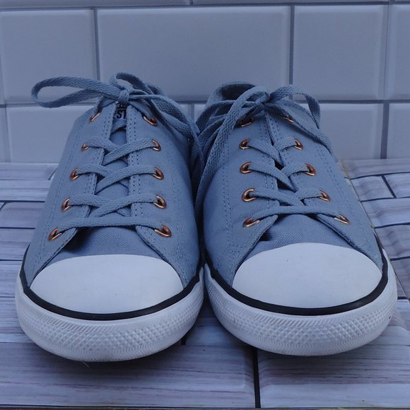 SIZE 10. CONVERSE ALL STAR canvas sneakers shoes. - Picture 4 of 16